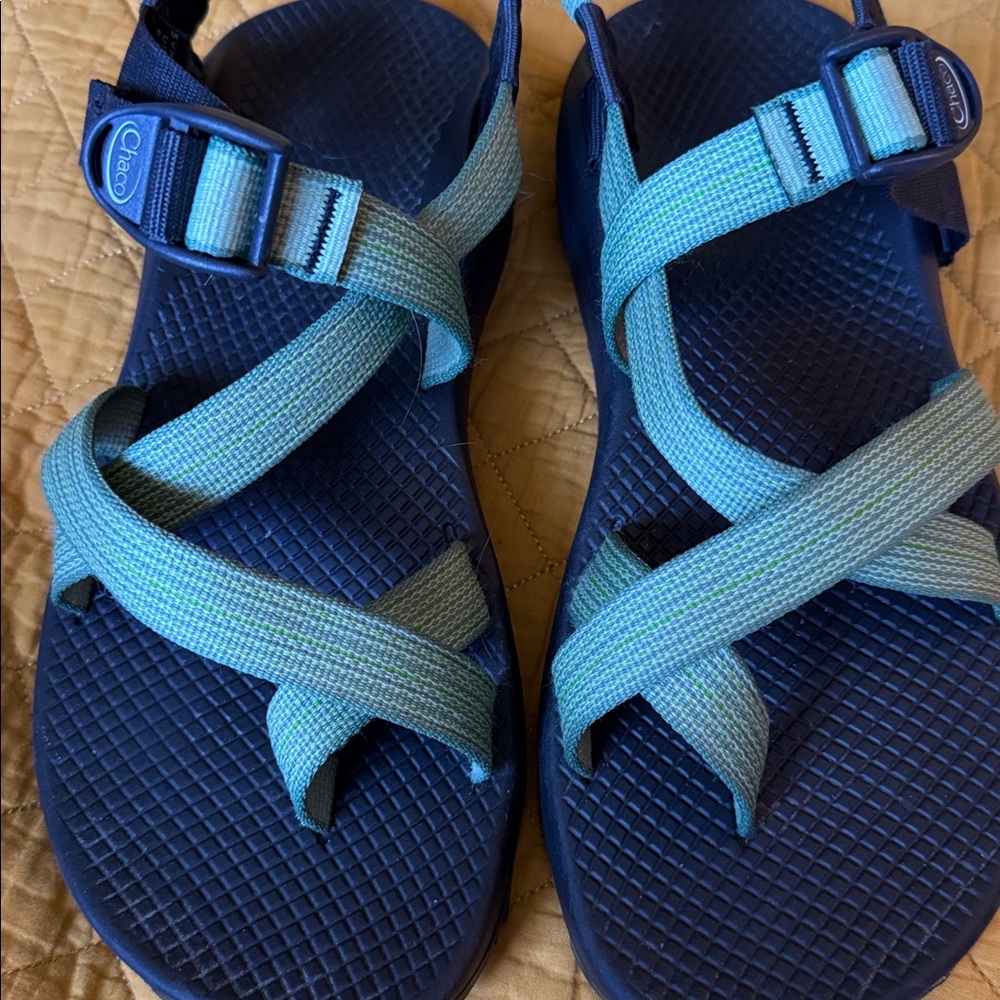 Chaco green Strappy Sandals